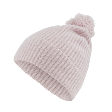 Falke Czapka dzianinowa (Pompon) Unisex - Kaszmir, Pompon - jasnoróżowy - 1 sztuka